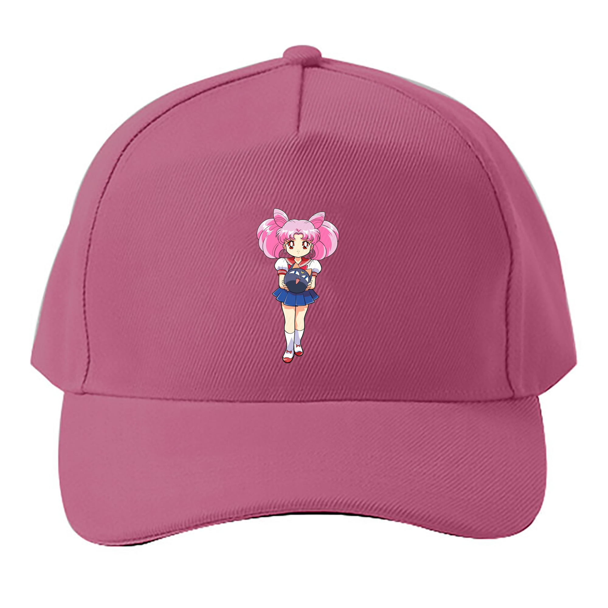 （画像用） 美少女戦士セーラームーン ちびうさ Sailor Moon Chibiusa Tsukino Usagi Small Lady Serenity ベースボールキャップ 綿100％ 男女兼用 帽子 スポーツ